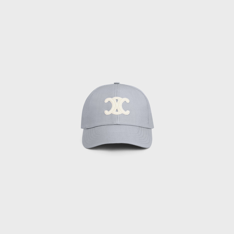 CELINE triomphe baseball cap in cotton outlook