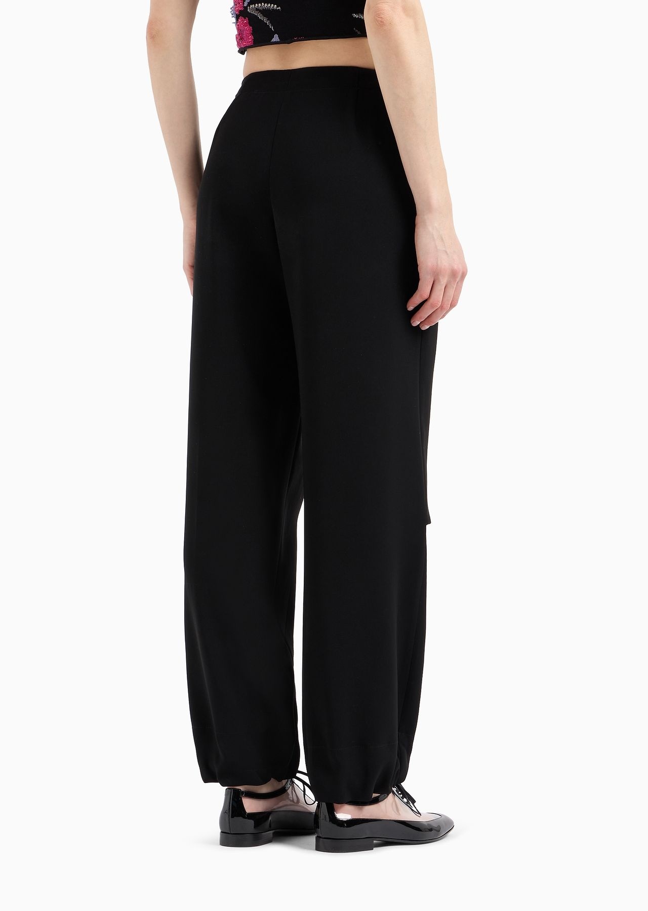 Soft, technical-cady trousers - 3