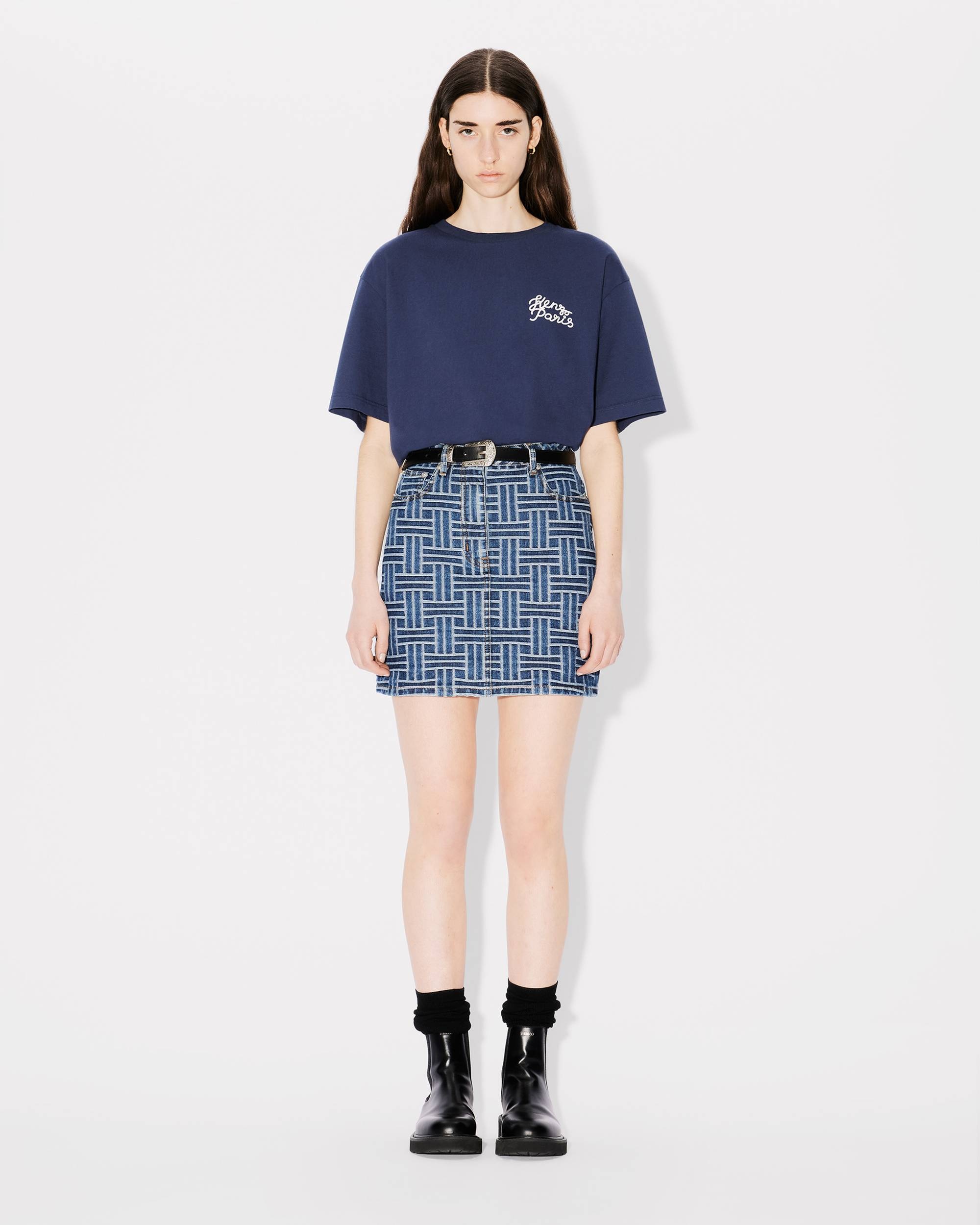 'KENZO Heart' oversized embroidered T-shirt - 5