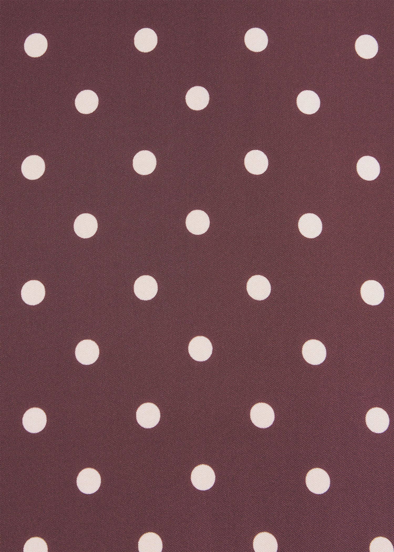 Women's Burgundy and Pink Silk Polka Dot Scarf - 3