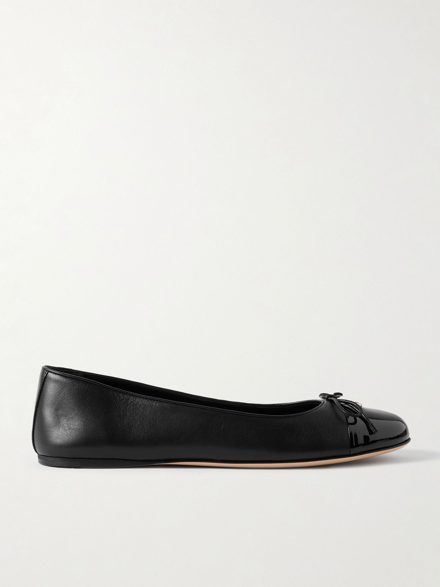 New Marmont GG leather ballet flats Black - 1