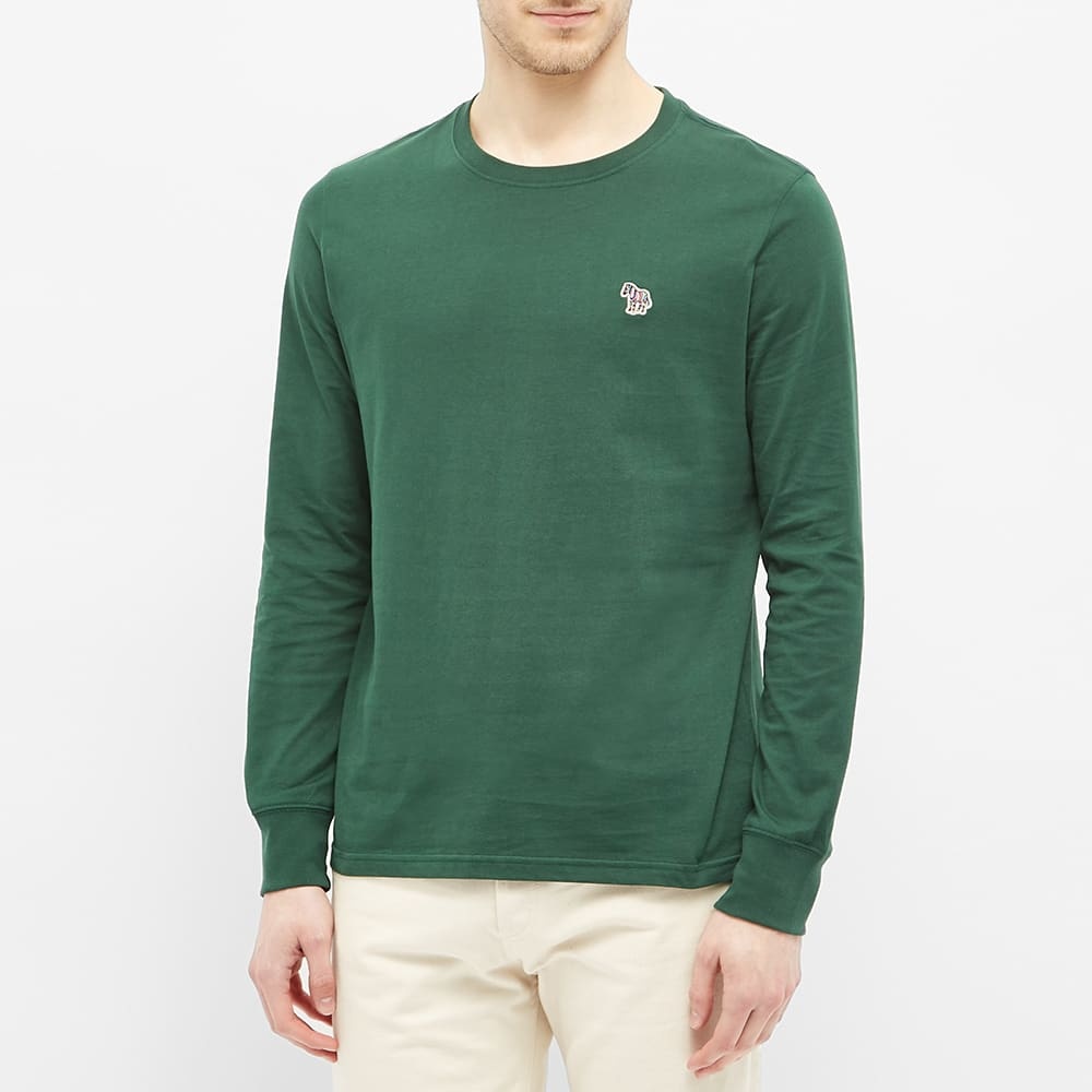 Paul Smith Long Sleeve Zebra Logo Tee - 3