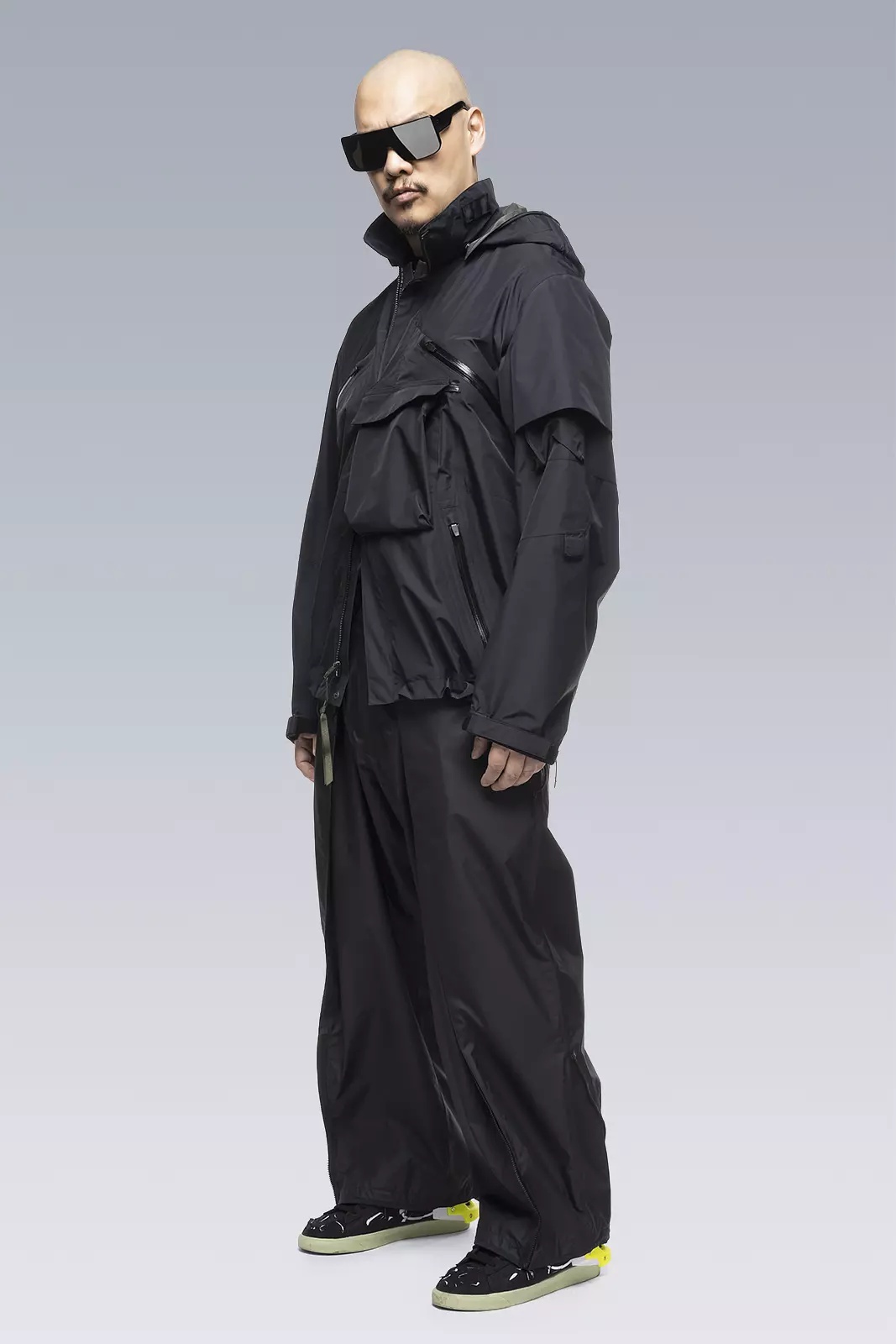 J1W-GTPL 2L Gore-Tex Paclite Plus Interops Jacket Black - 2