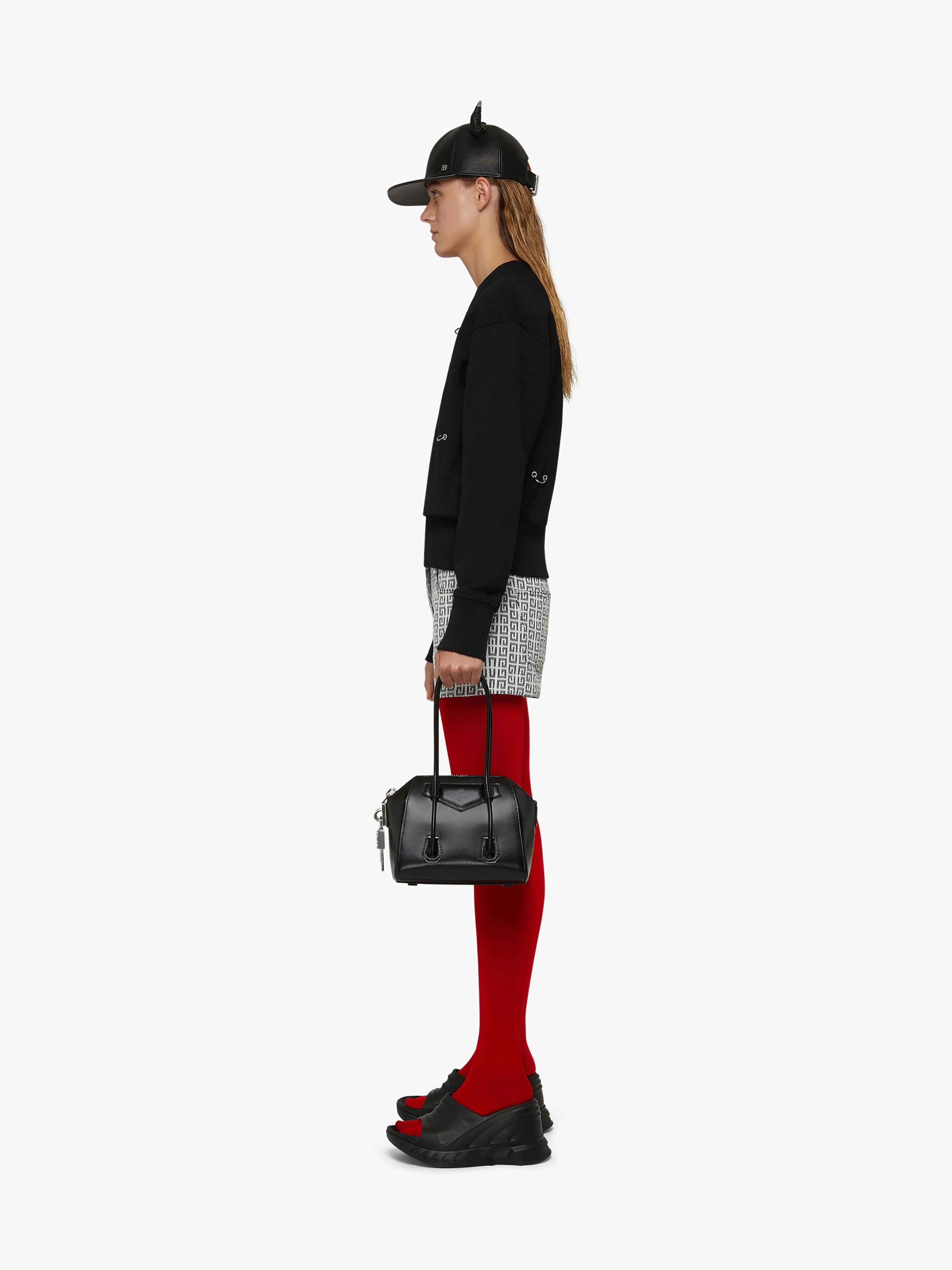 GIVENCHY SWEATSHIRT WITH METALLIC DETAILS - 3