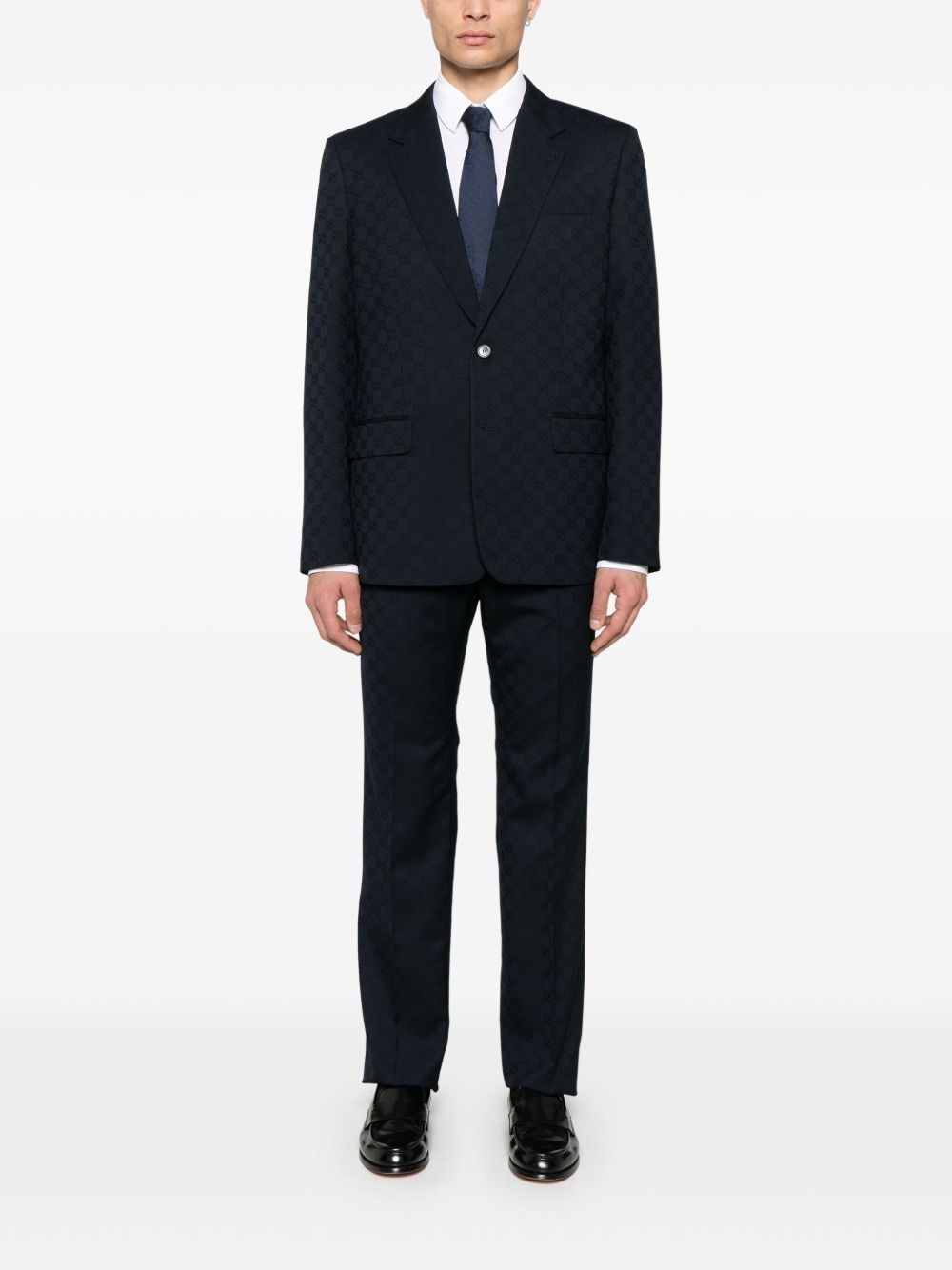 GG wool jacquard suit - 2
