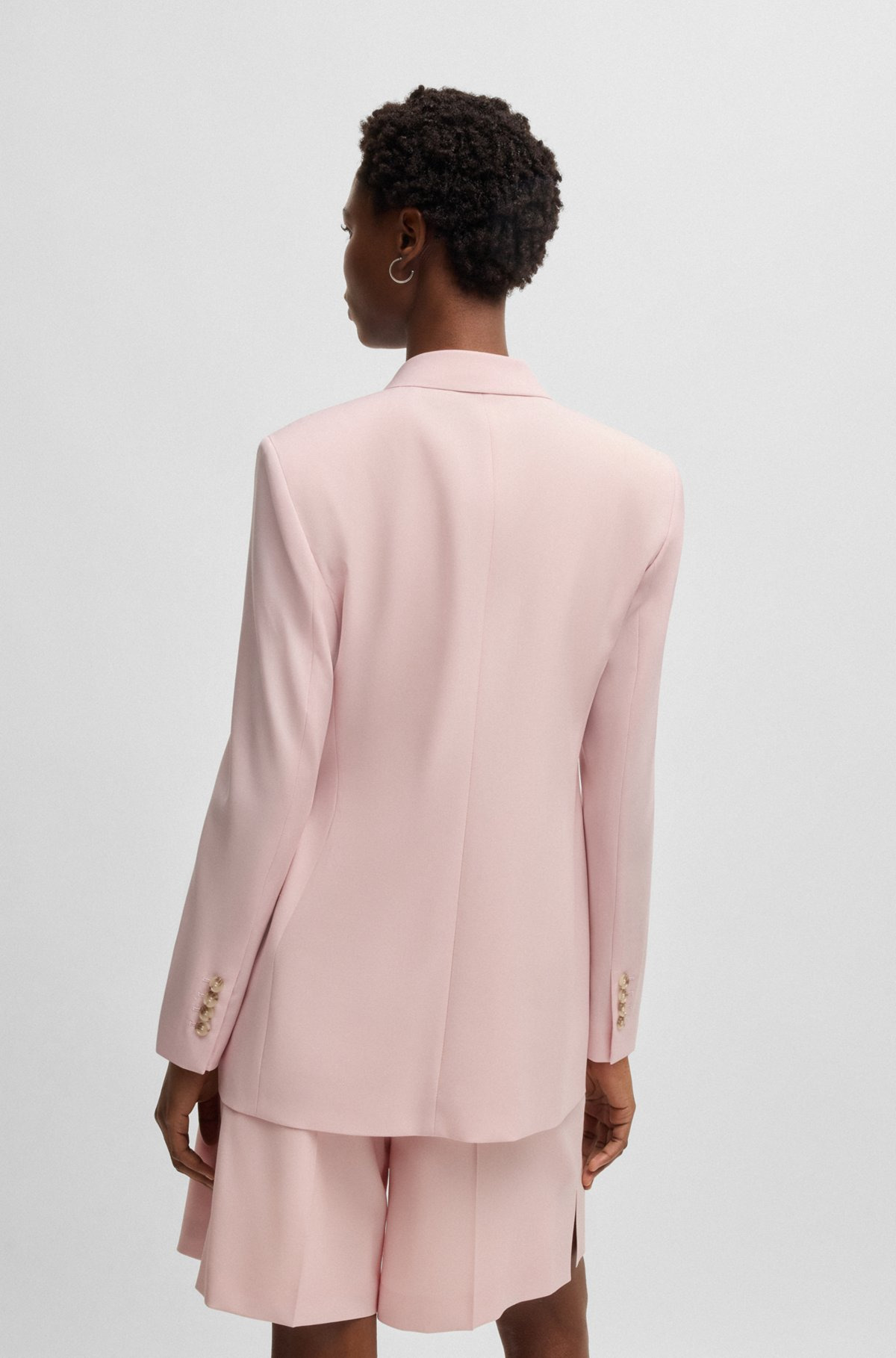 REGULAR-FIT BLAZER IN VIRGIN WOOL - 4