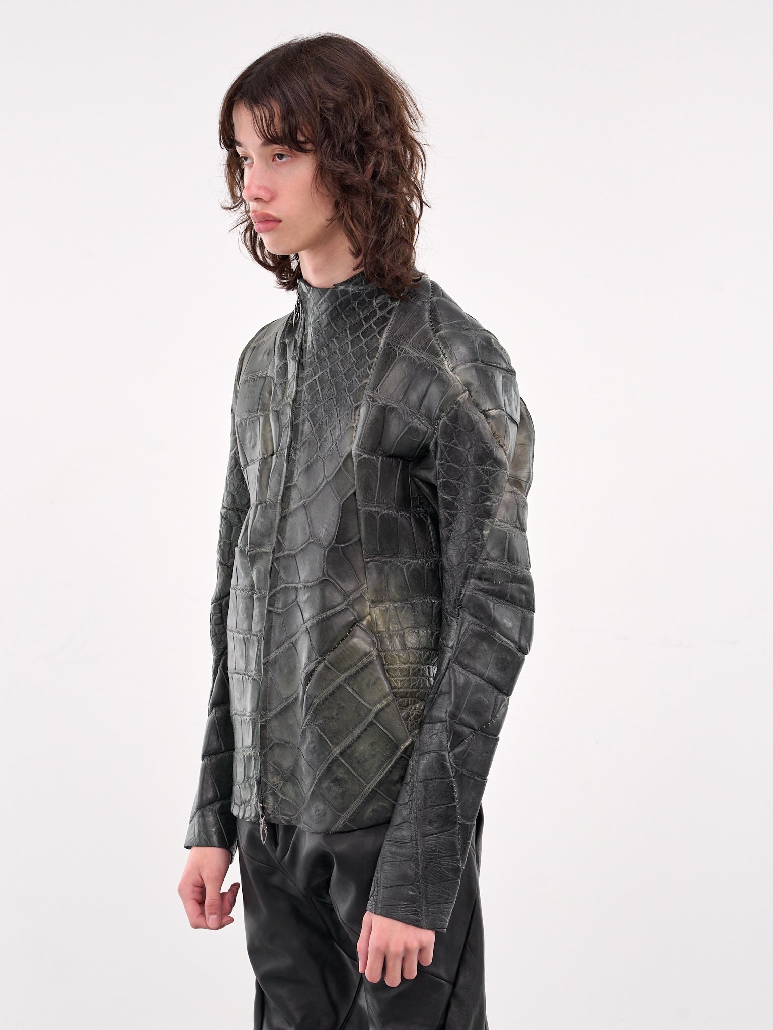 Distortion Alligator Aviator Jacket - 2
