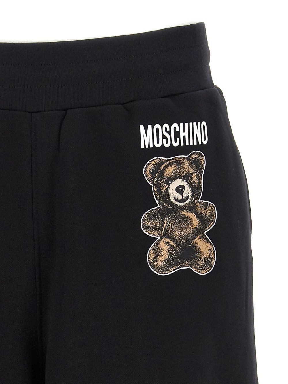 teddy-logo-print bermuda shorts - 3