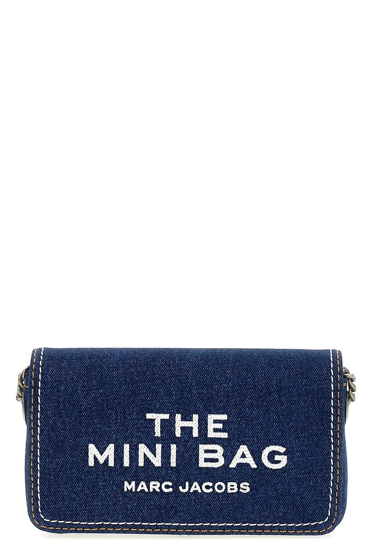'The Denim Chain Mini' crossbody bag - 1