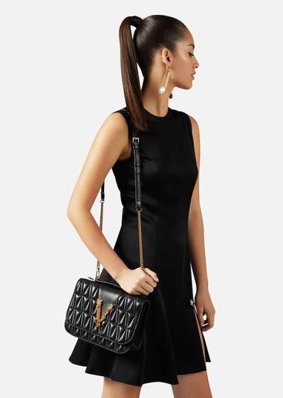 VERSACE Virtus Quilted Shoulder Bag outlook