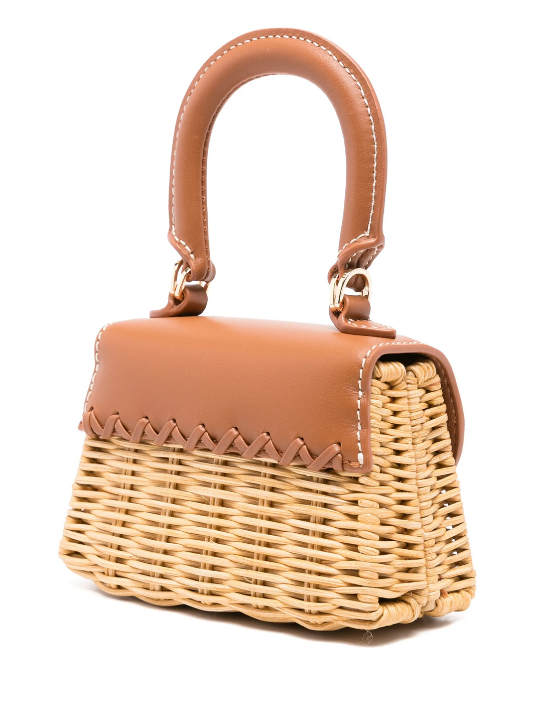 Rattan Micro Bow Bag - 2