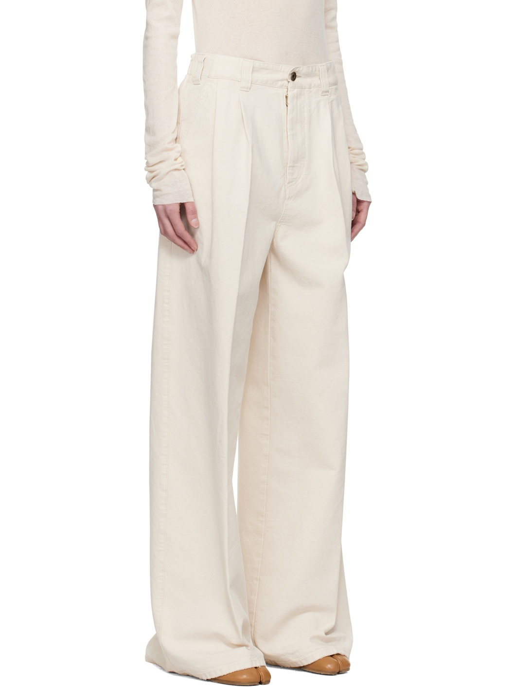 Off-White Pleat Jeans - 2