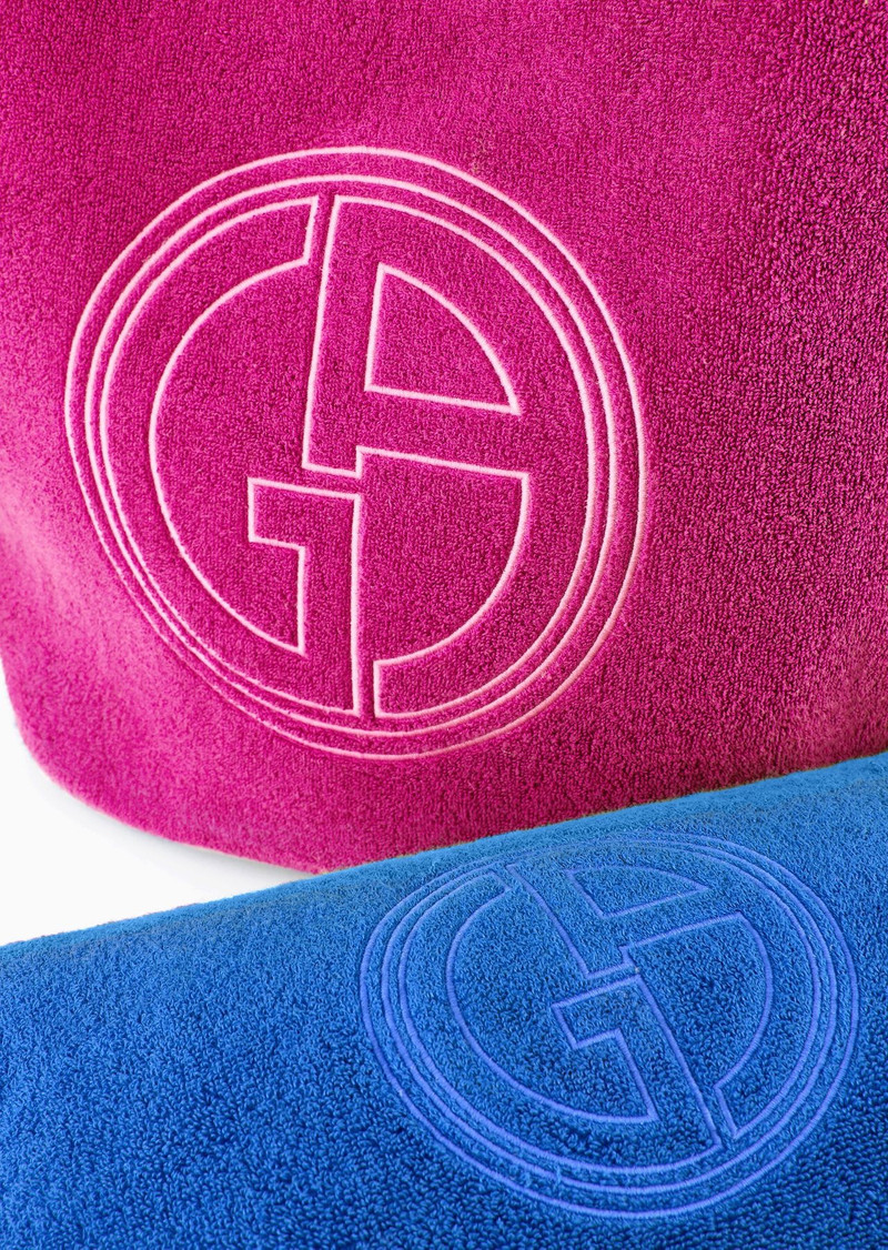 Cotton terry beach bag 5