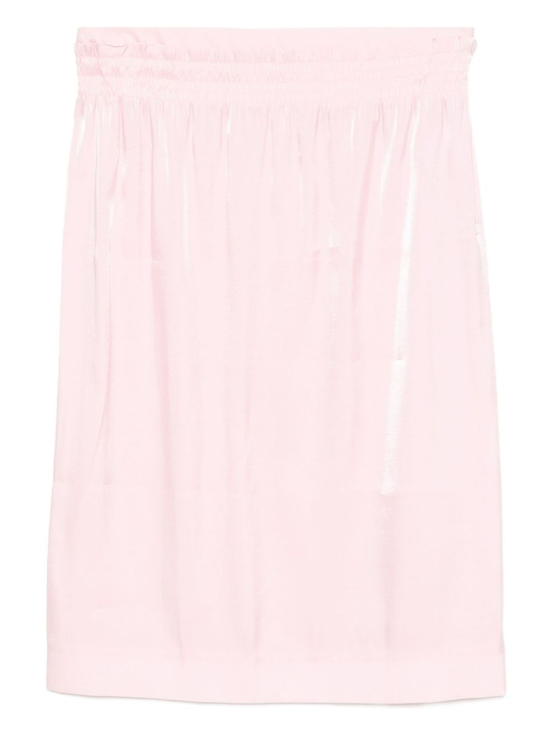 shirred-waist skirt 1