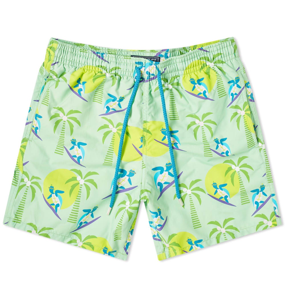 Vilebrequin Moorea Surfing Turtles Swim Short - 1