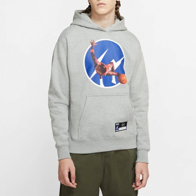 Air Jordan x Fragment Design FW Sweatshirts Men Grey DA2992-050 - 2