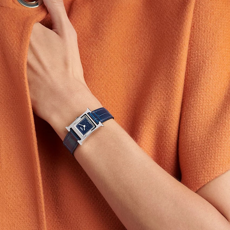 Hermès Heure H watch, 21 x 21 mm outlook