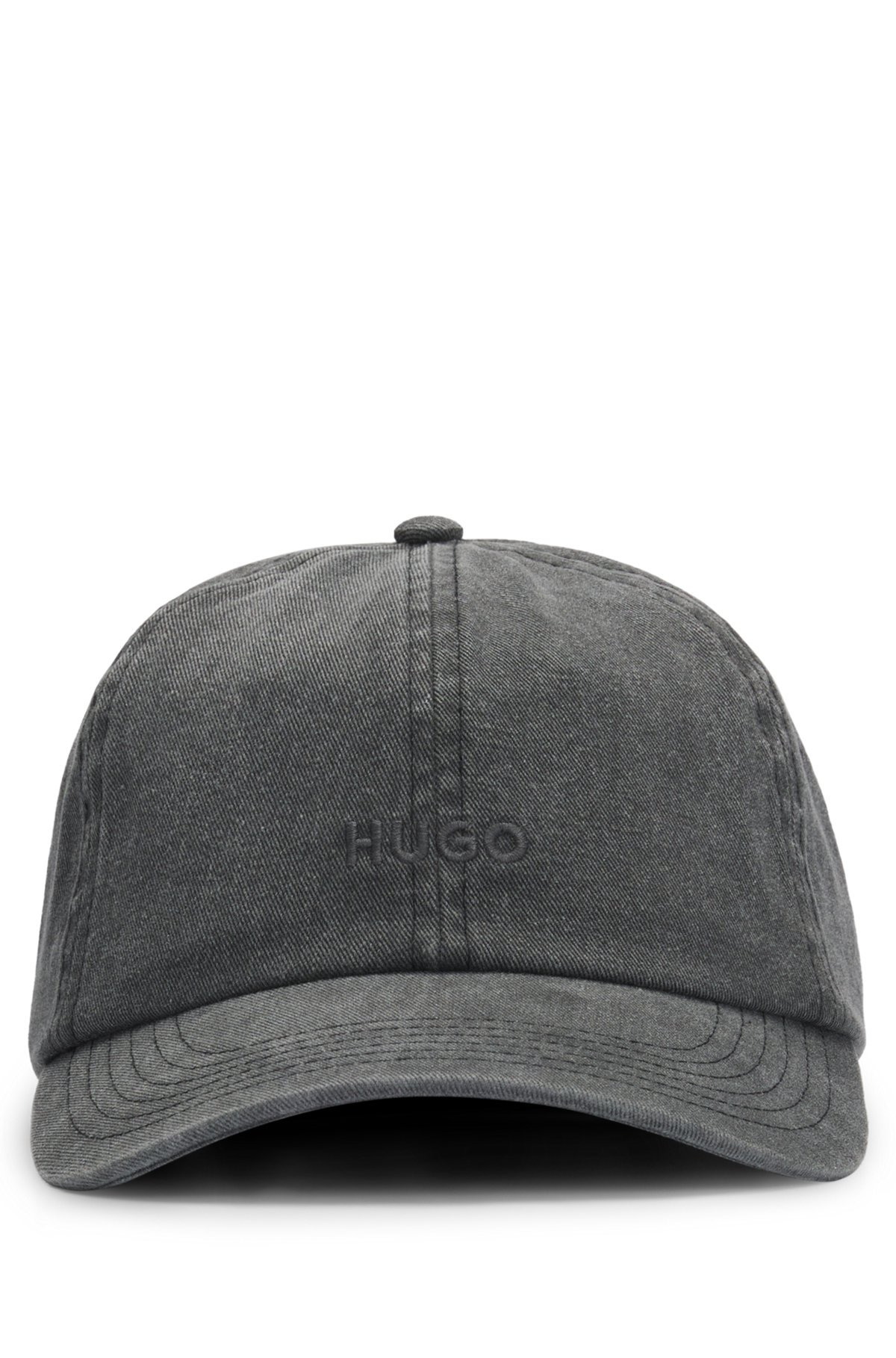 COTTON-TWILL 6-PANEL CAP WITH EMBROIDERED LOGO - 2