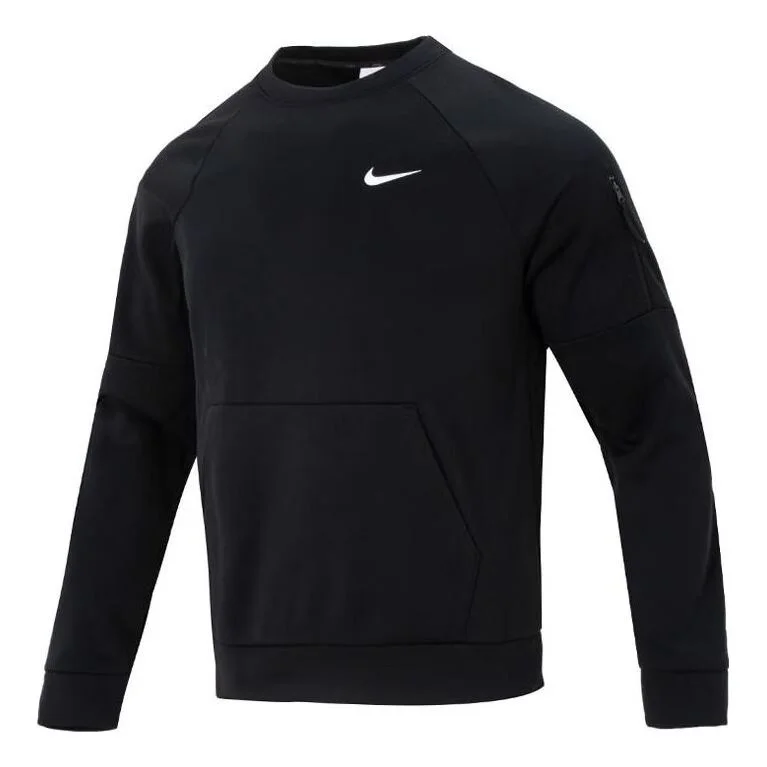 Nike Therma FIT Crewneck Sweatshirt 'Black' FB8506-010 - 1