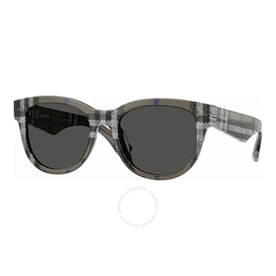 Burberry Dark Grey Oval Ladies Sunglasses BE4432U 414787 54 - 1