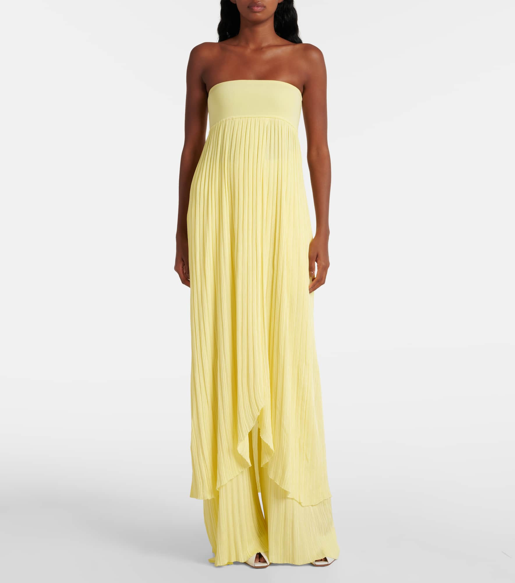 Pleated bustier dress - 2