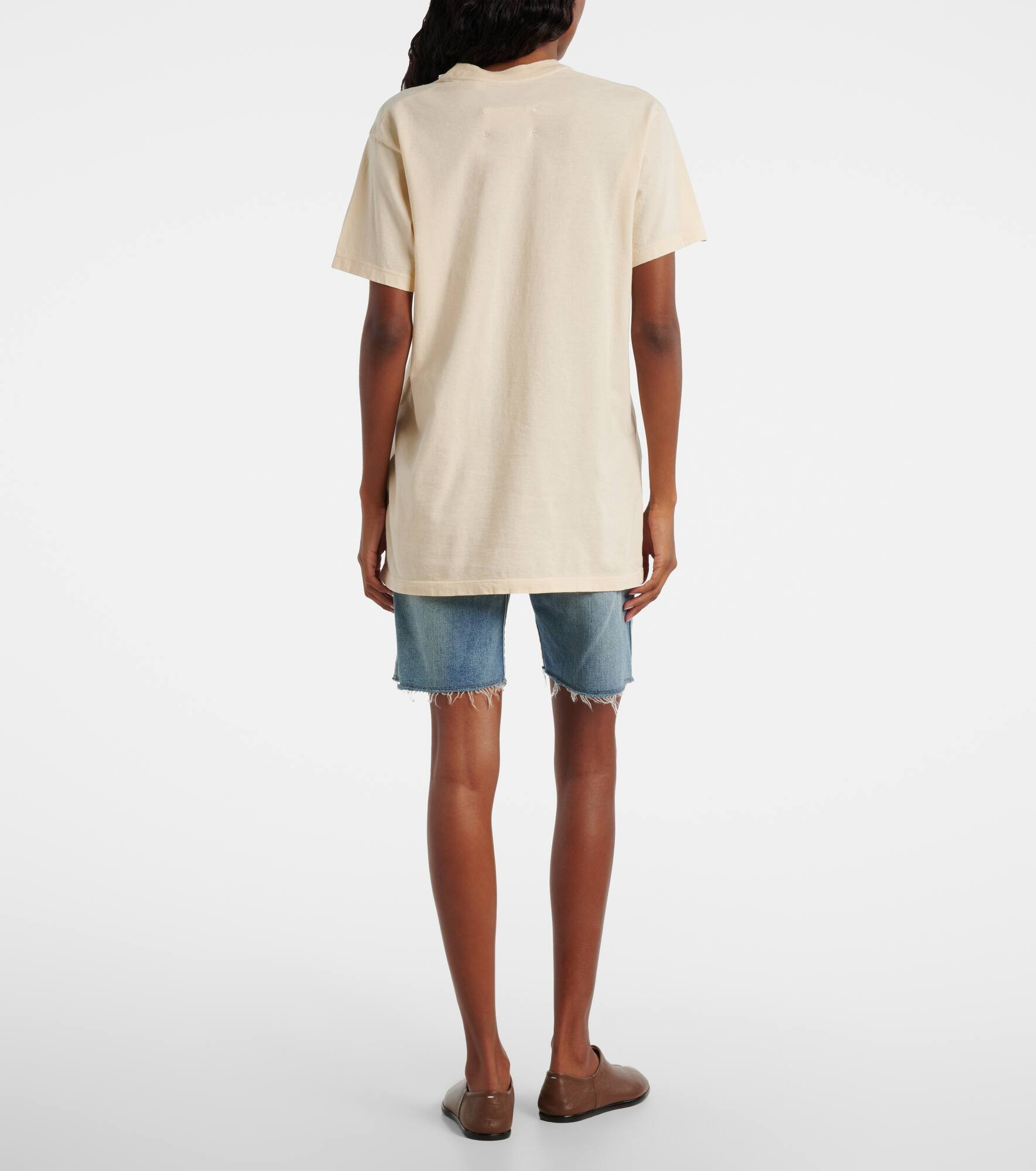 Printed cotton jersey T-shirt - 3