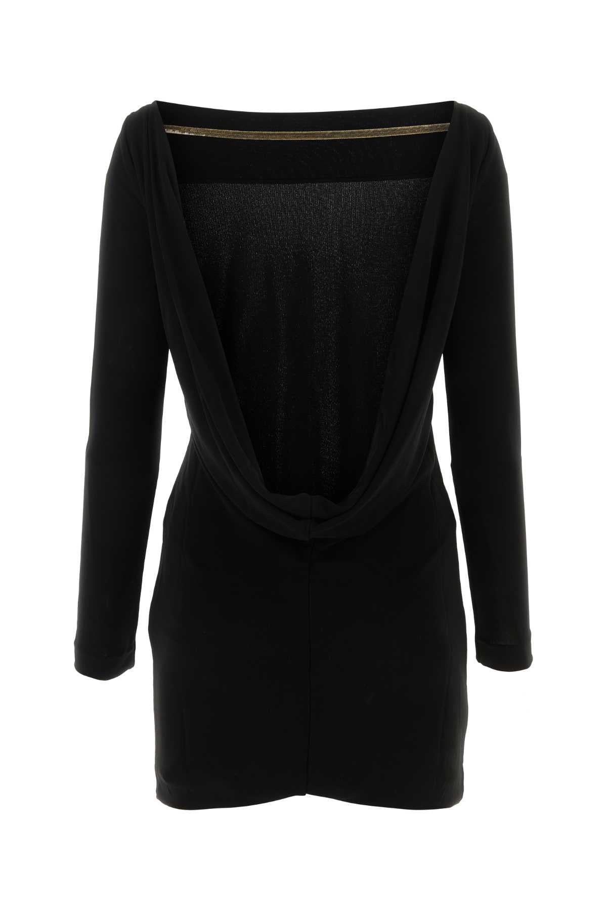 Dsquared Women Black Viscose Mini Dress - 2