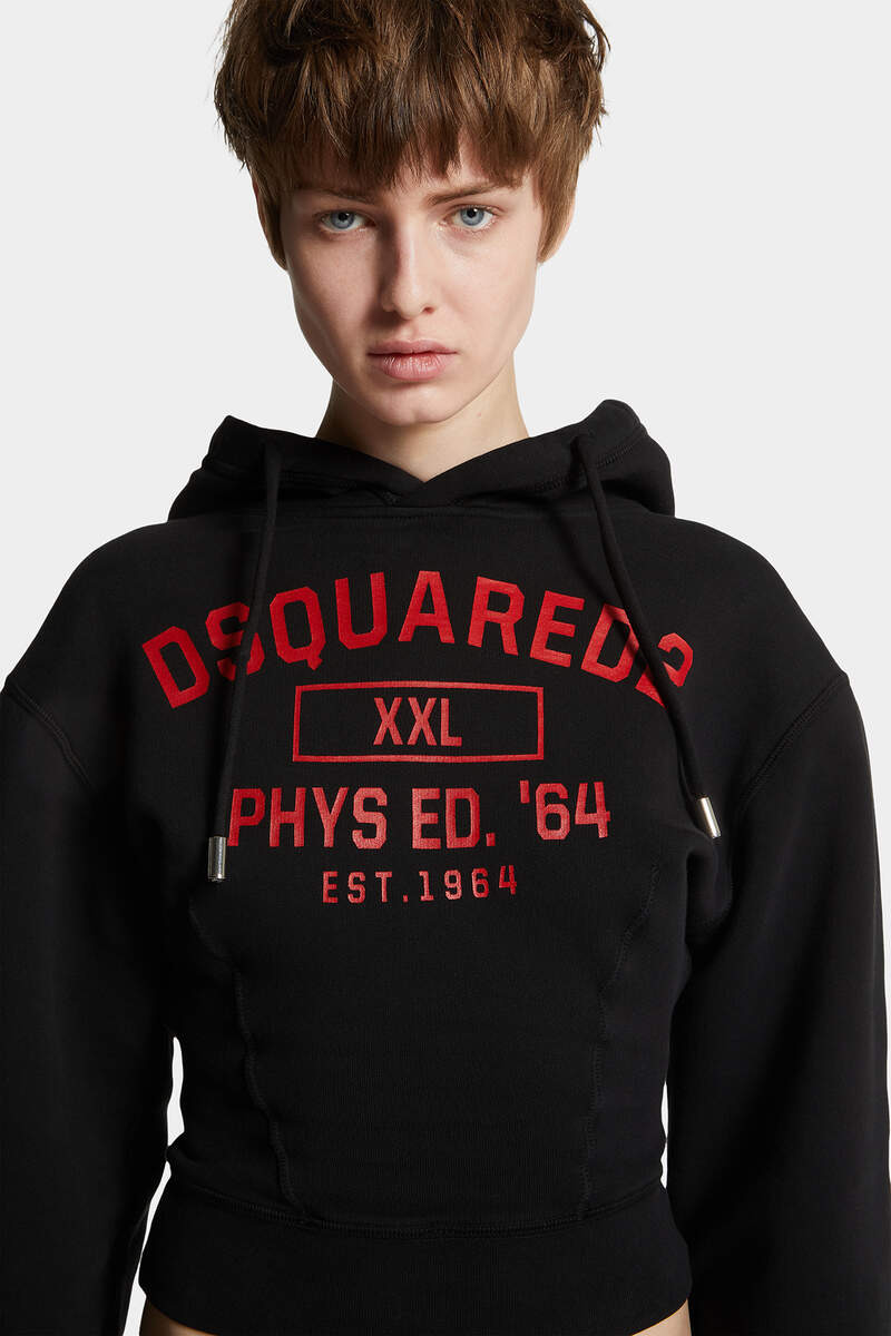 SUPERNEGATIVE DYED WAIST-TIGHT HOODIE - 5