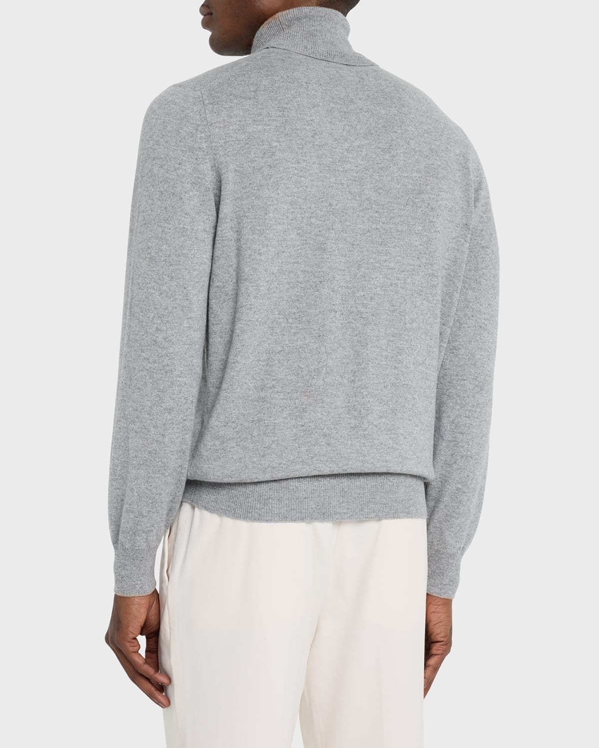 Men's Cashmere Turtleneck Sweater - 4