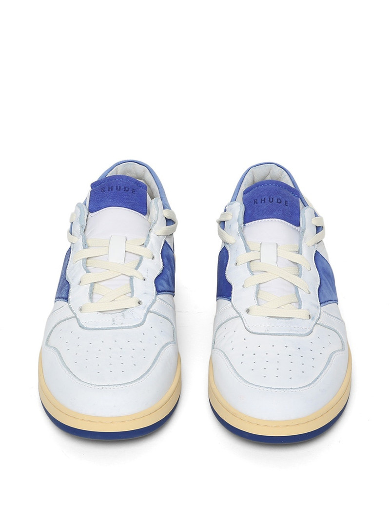 Classic Rhecess Low Sneaker White And Royal Blue 4