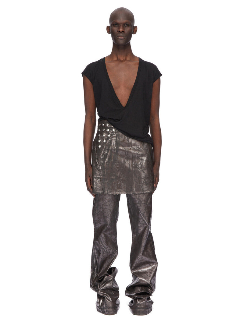 Rick Owens DRKSHDW deep-v-neck sleeveless top outlook