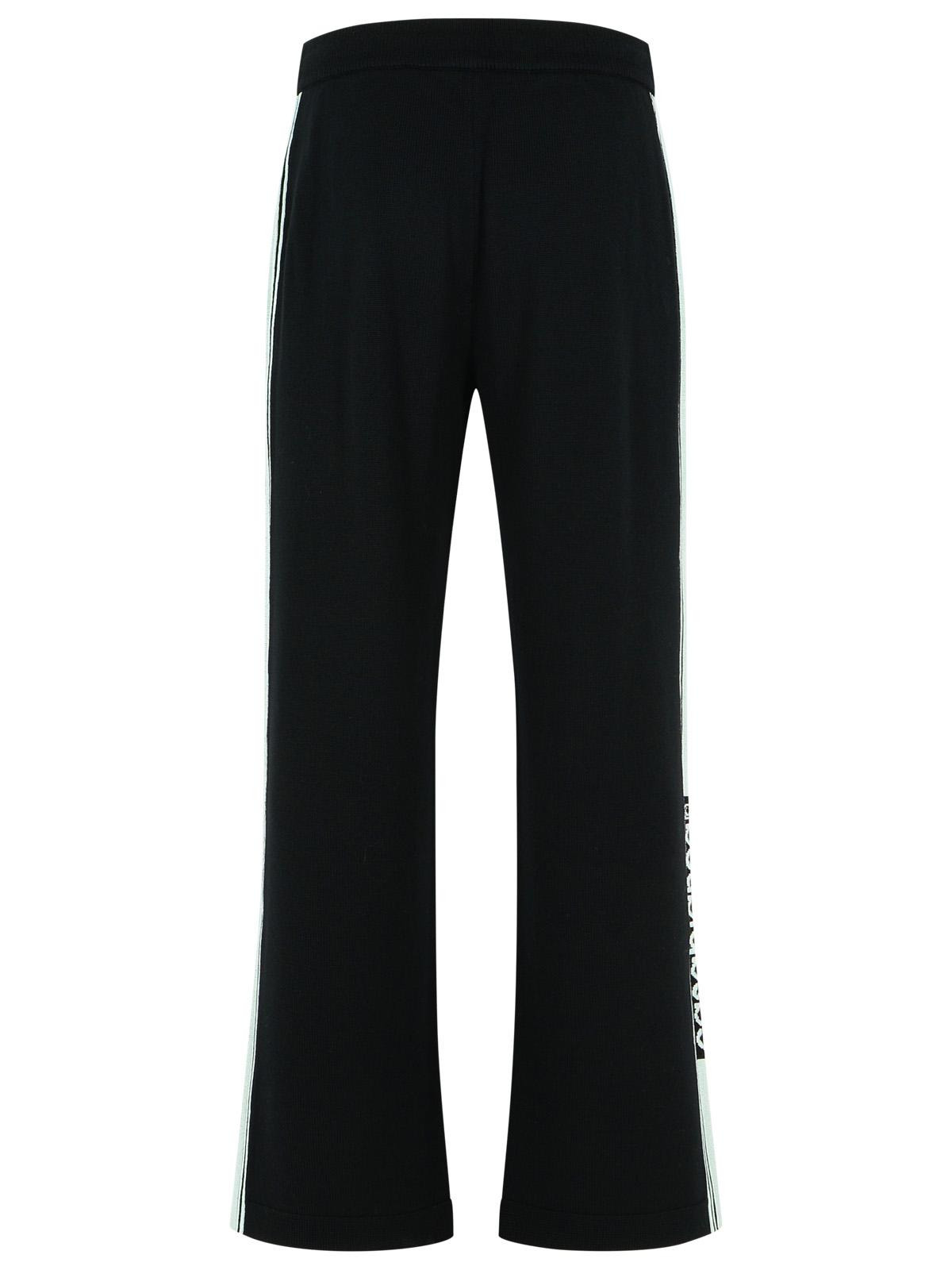 Casablanca Black Merino Wool Pants Men - 3