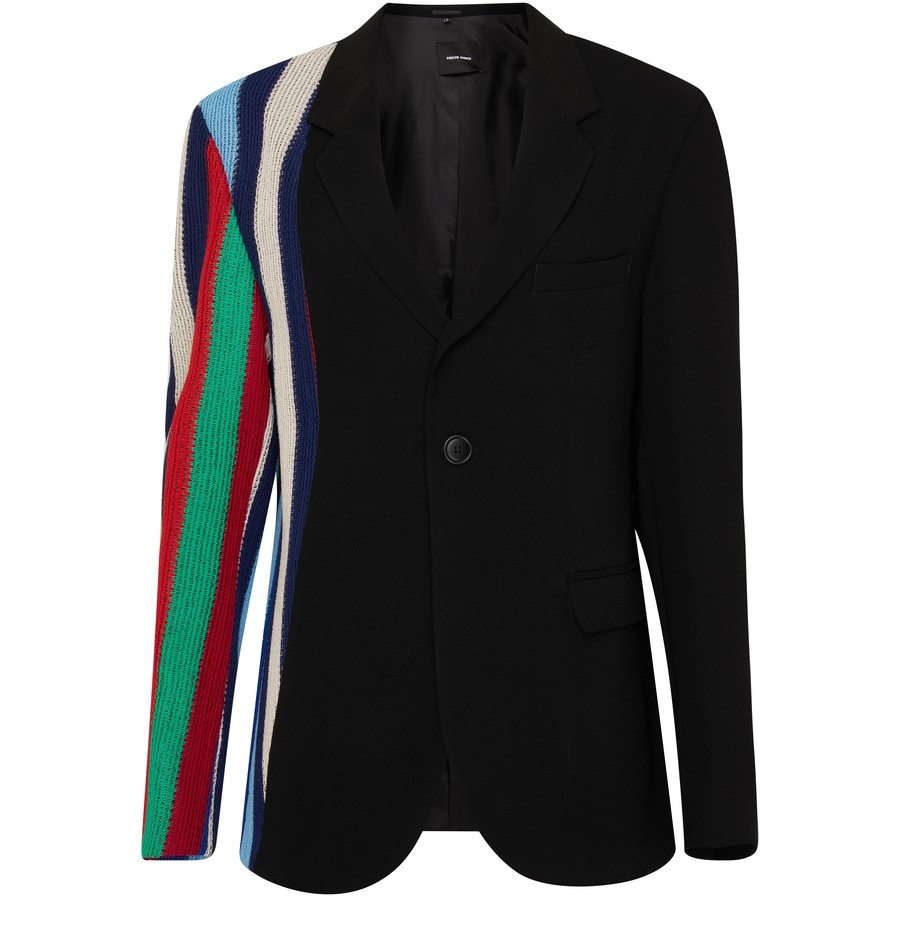 Black Classic Suit Jacket - 1