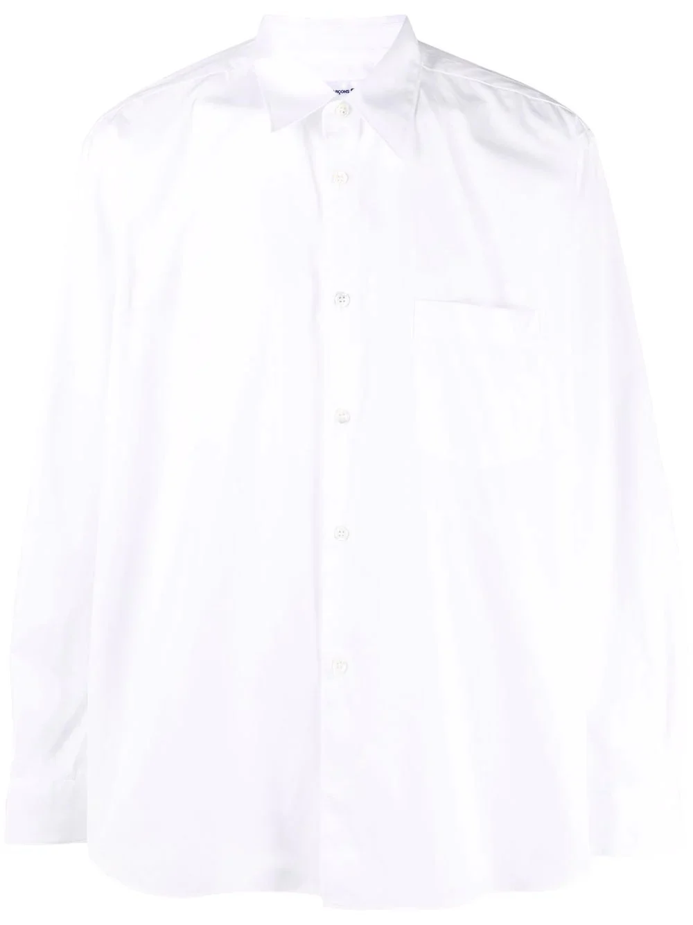 plain button-down shirt - 1