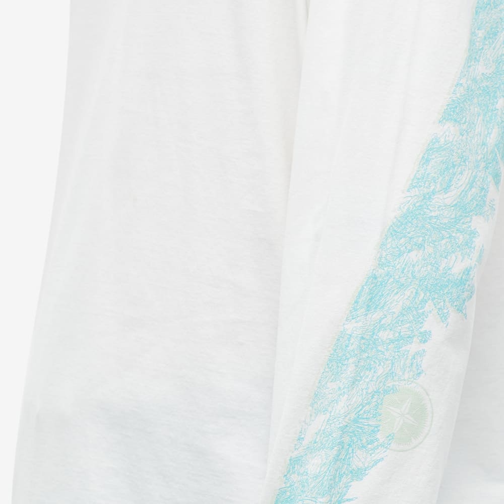 Stone Island Shadow Project Long Sleeve Neo Floral T-Shirt - 5