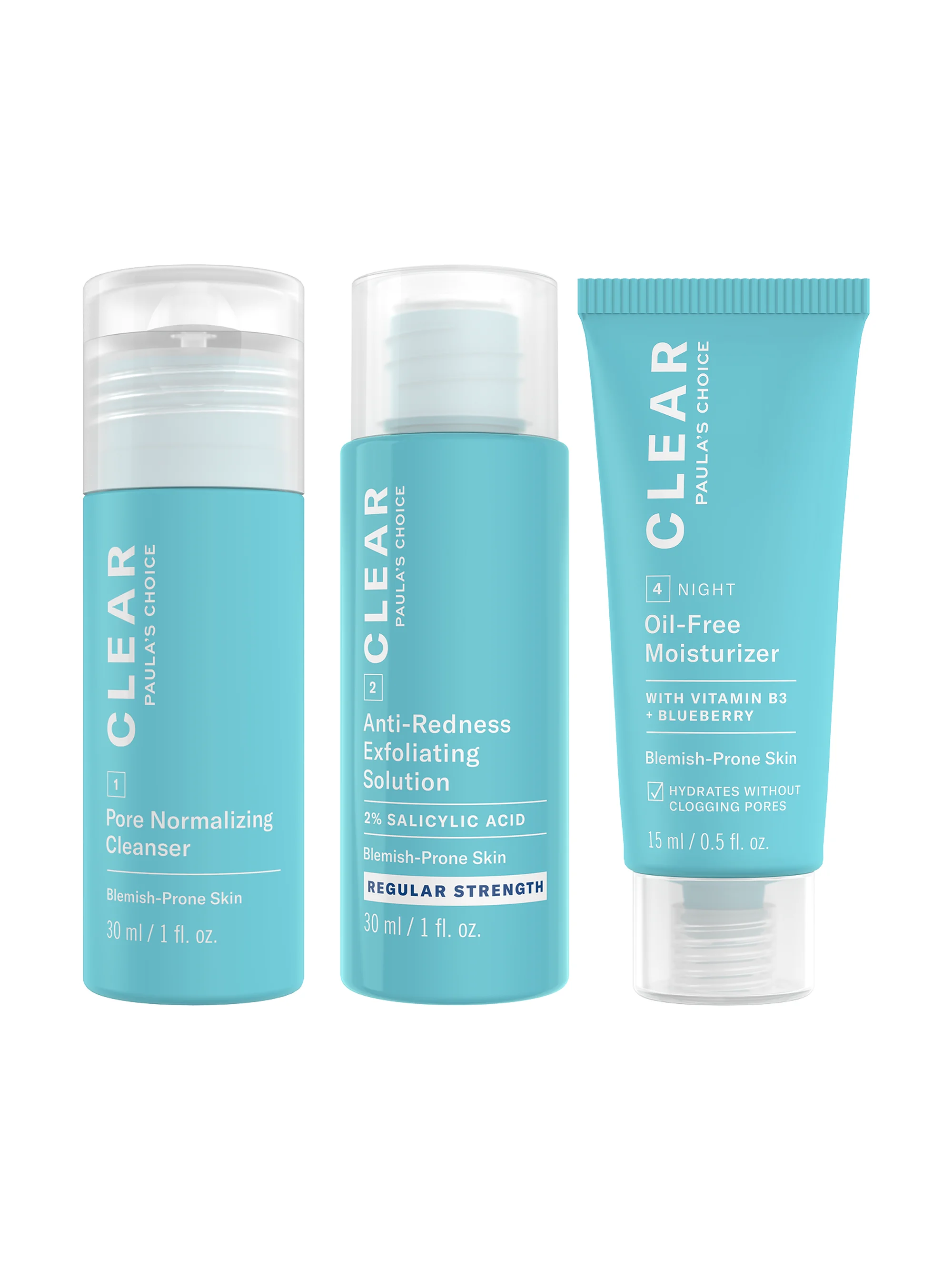 Regular Strength Acne Travel Trio - 1