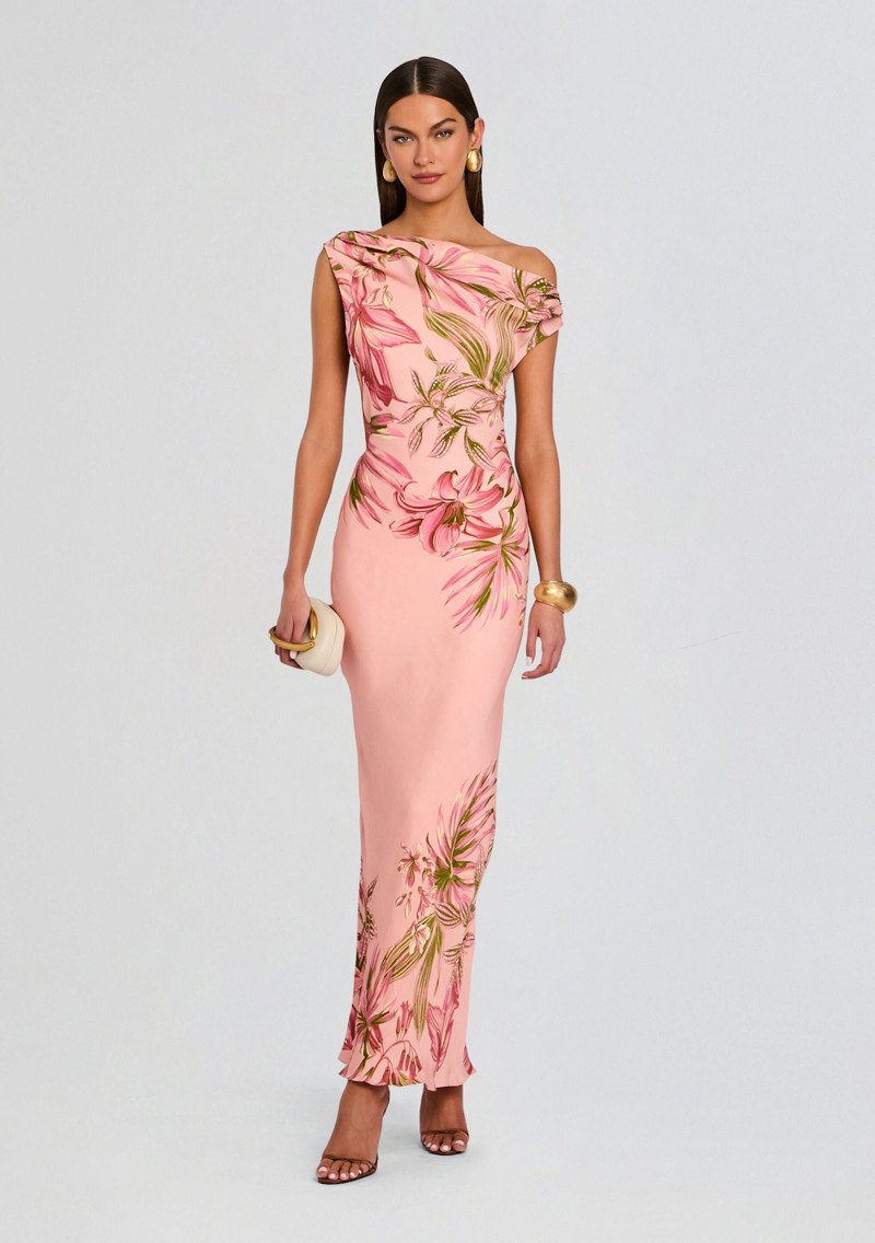 CAIN ONE SHOULDER MAXI DRESS 1