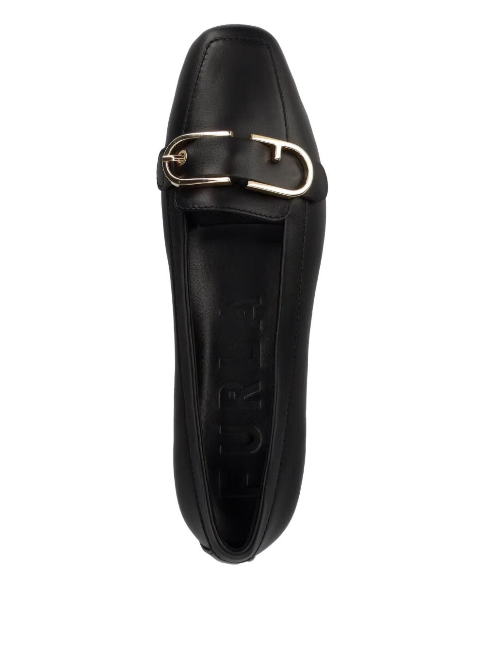buckle-embellished loafers - 3
