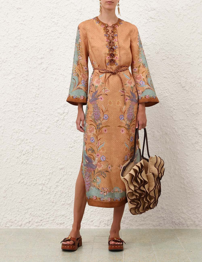 Zimmermann INDRA TUNIC MIDI DRESS outlook