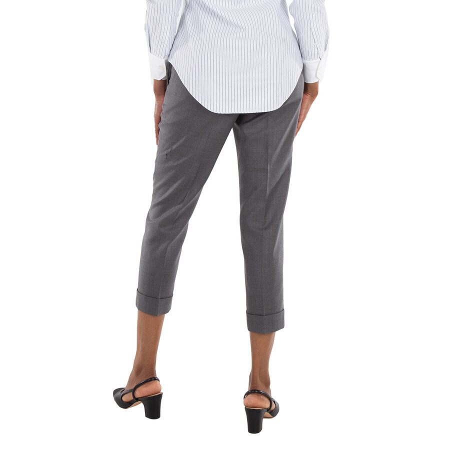 Thom Browne Low Rise Side Tab Slim Trousers - 3