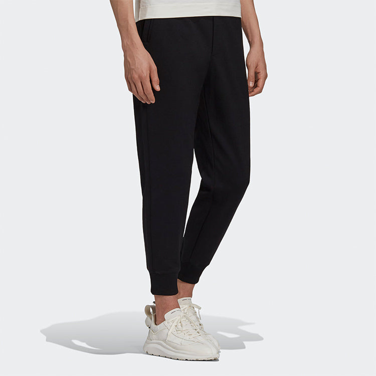 adidas Y-3 3-Stripes Classic Cuffed Track Pants 'Black' H16342 - 4