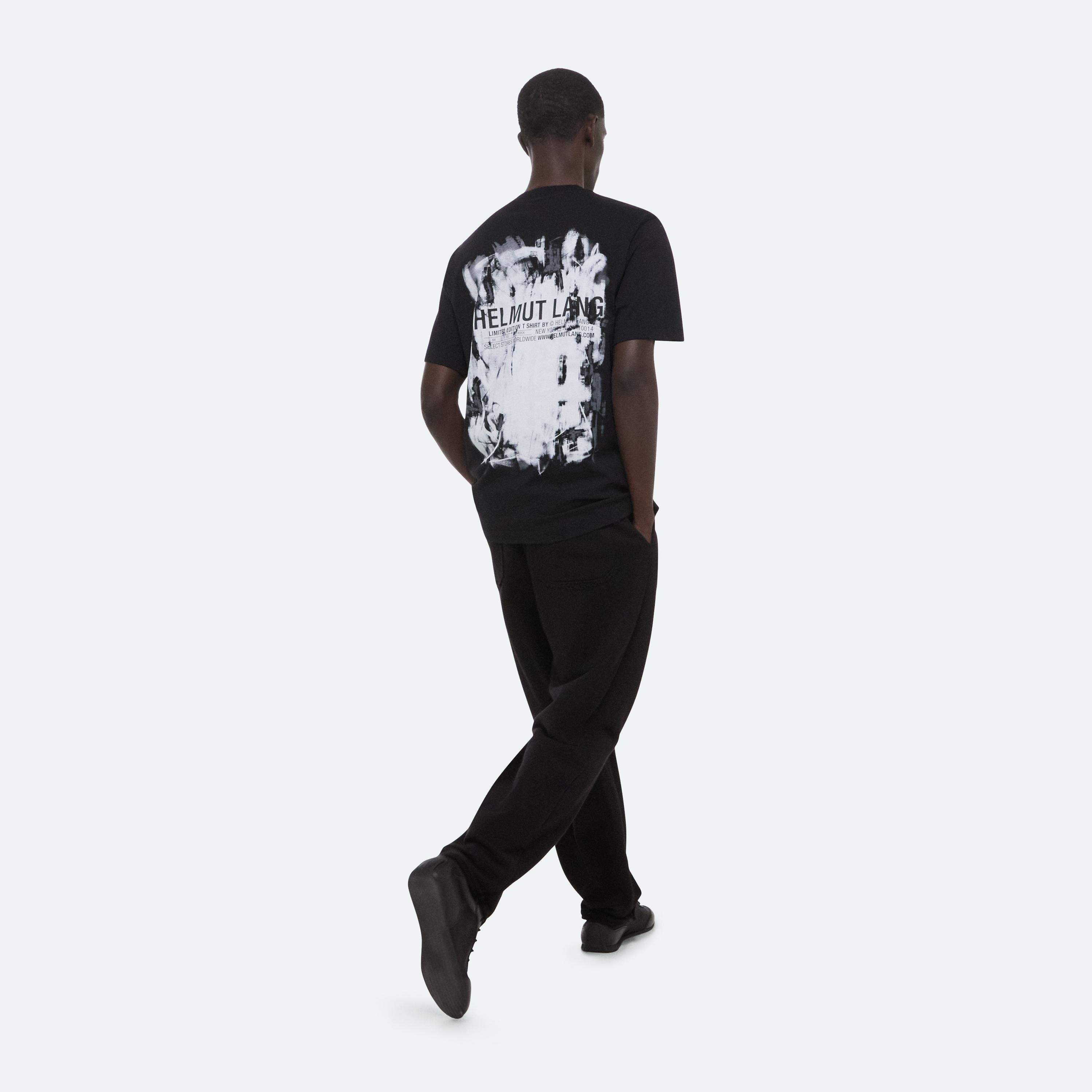 BLACK SCRIBBLE TEE - 7