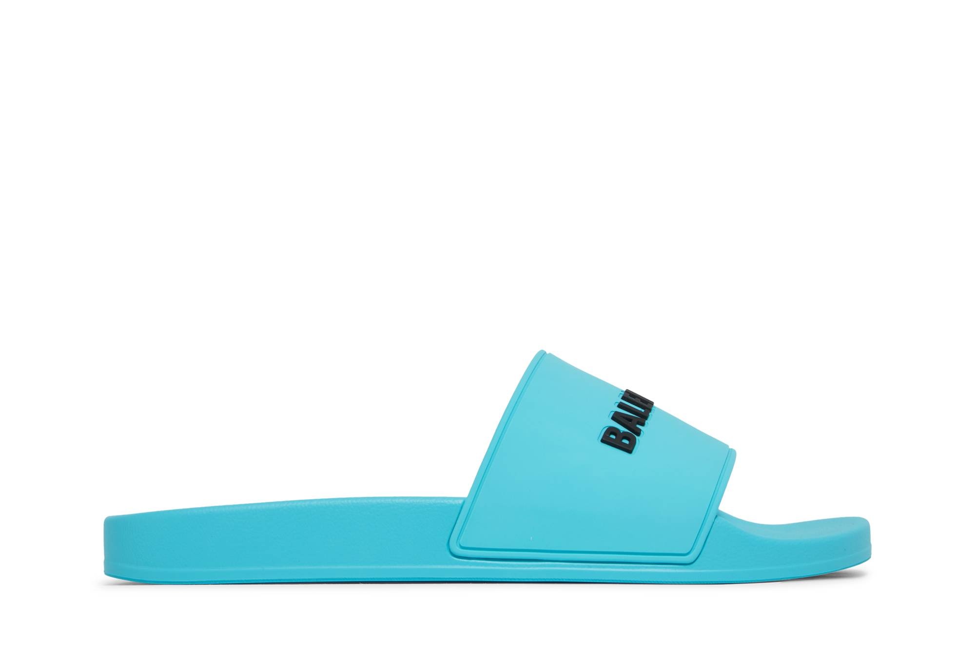 Balenciaga Pool Slides 'Bright Blue' - 1