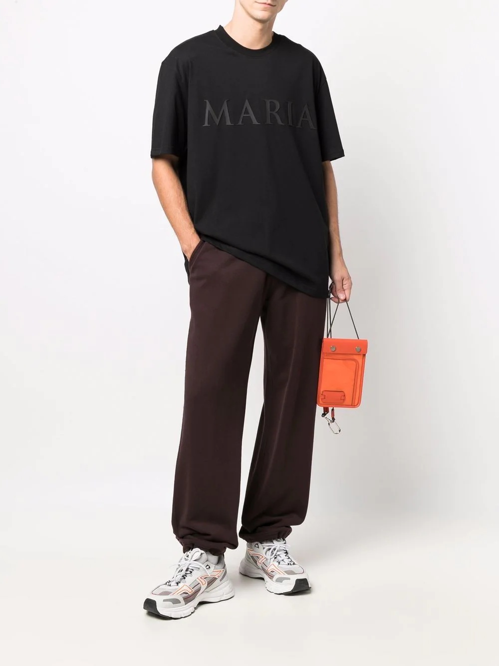 Maria slogan-print organic cotton T-shirt - 2