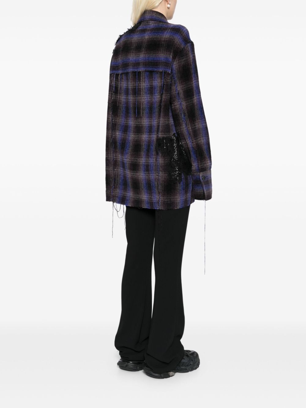 check pattern jacket - 4