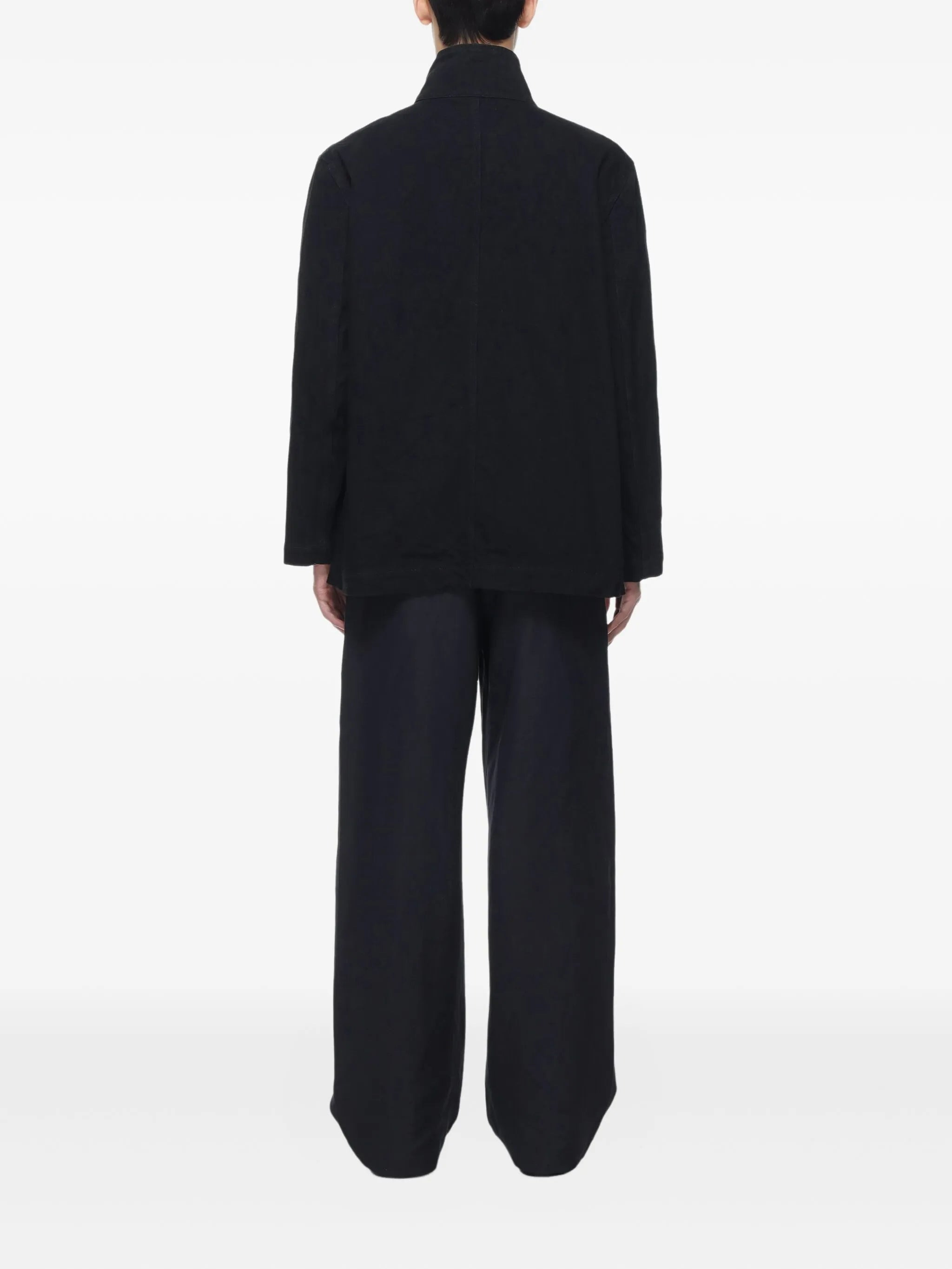 Studio Nicholson Drawstring Linen-blend Trousers - 5