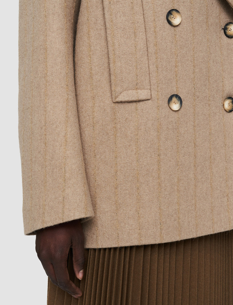Shadow Pinstripe Claude Coat 5