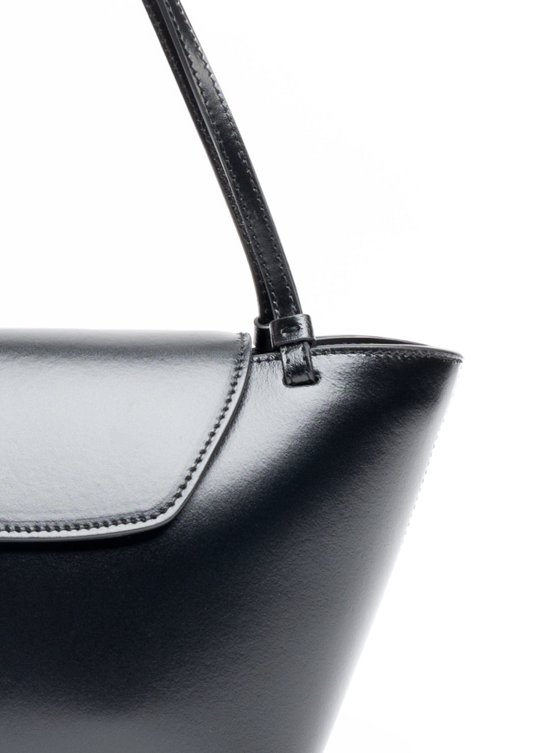 Courrier Tote Patent Leather Black - 3