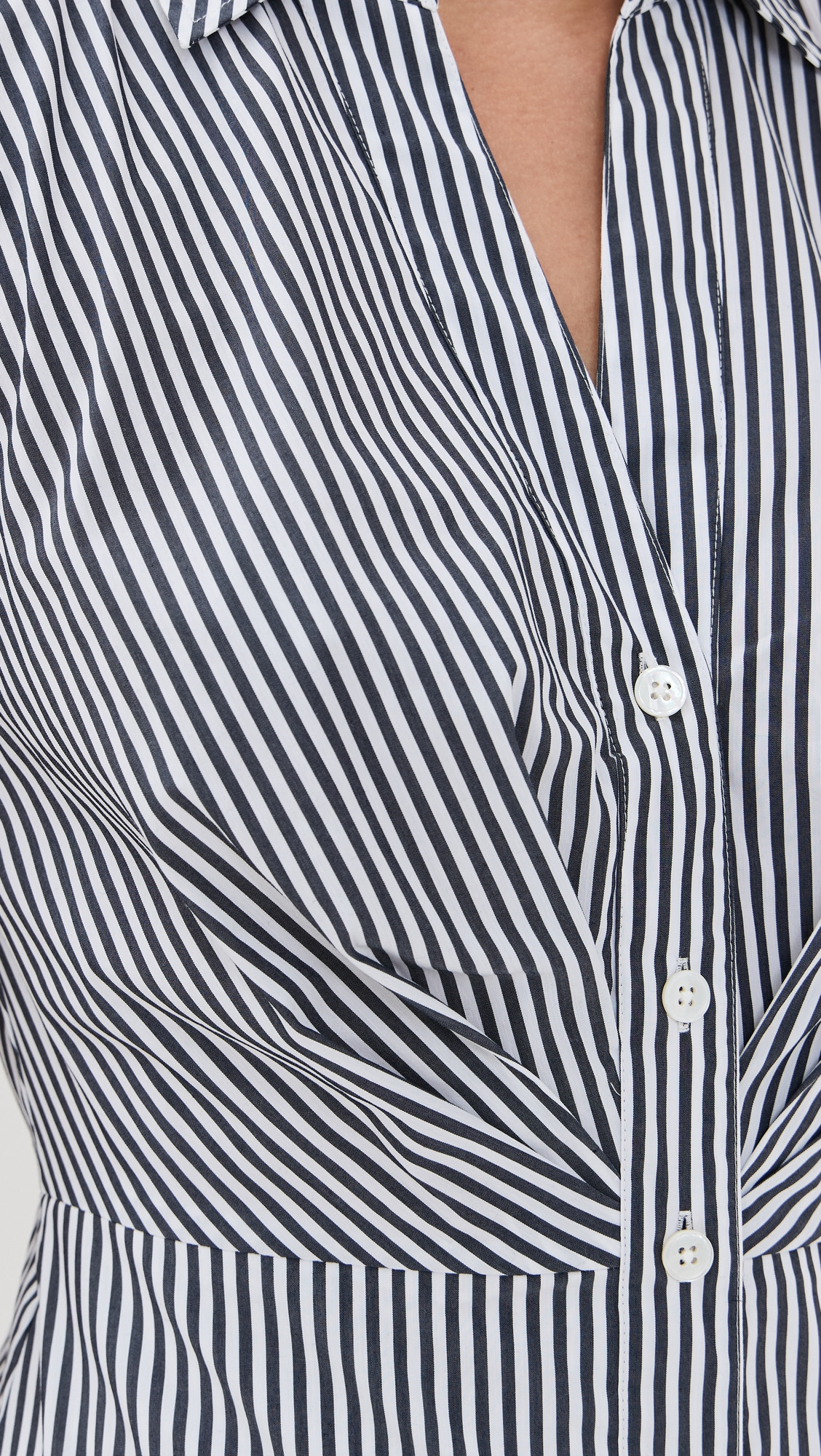 Haydon Striped Midi Shirtdress - 5
