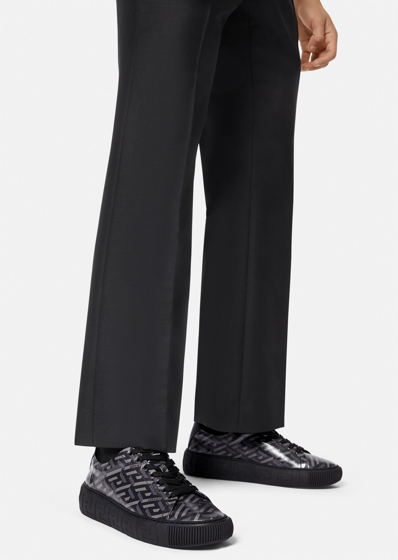 Greca La Greca Print Sneakers 5